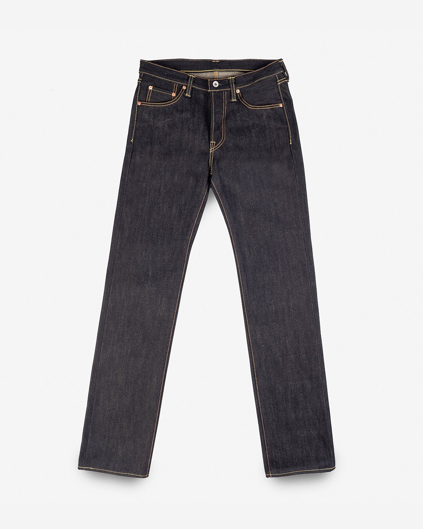 Iron Heart IH-666-XHS 25oz indigo selvedge jeans, slim straight