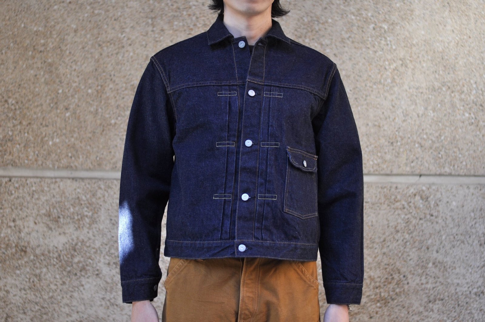Boncoura 15oz Ike-Momen Type 1 denim jacket