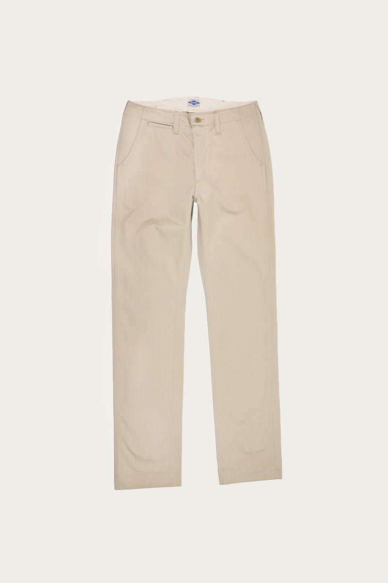 The Real McCoys Blue Seal chino trousers, khaki