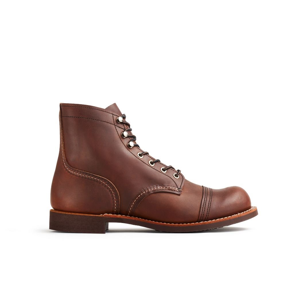 Red Wing Iron Ranger 8111 boot, amber harness