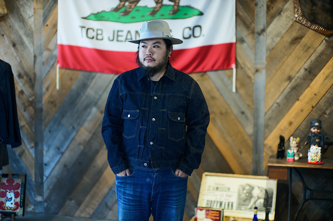 TCB 50s Type II denim jacket, indigo
