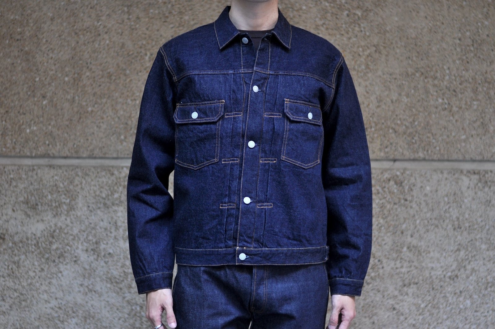 Studio D'Artisan 13oz Ishikawadai indigo Type II denim jacket